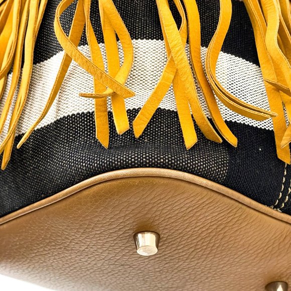 Burberry Susanna fringe bag with clutch - Picture 10 of 16